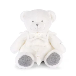 Doudous*Doudou et Compagnie Doudou mouchoir ours 30 cm de Argent