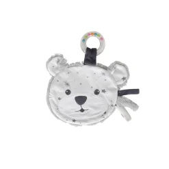 Doudous*Trois Kilos Sept Doudou plat Martin et ses copains de Blanc et gris