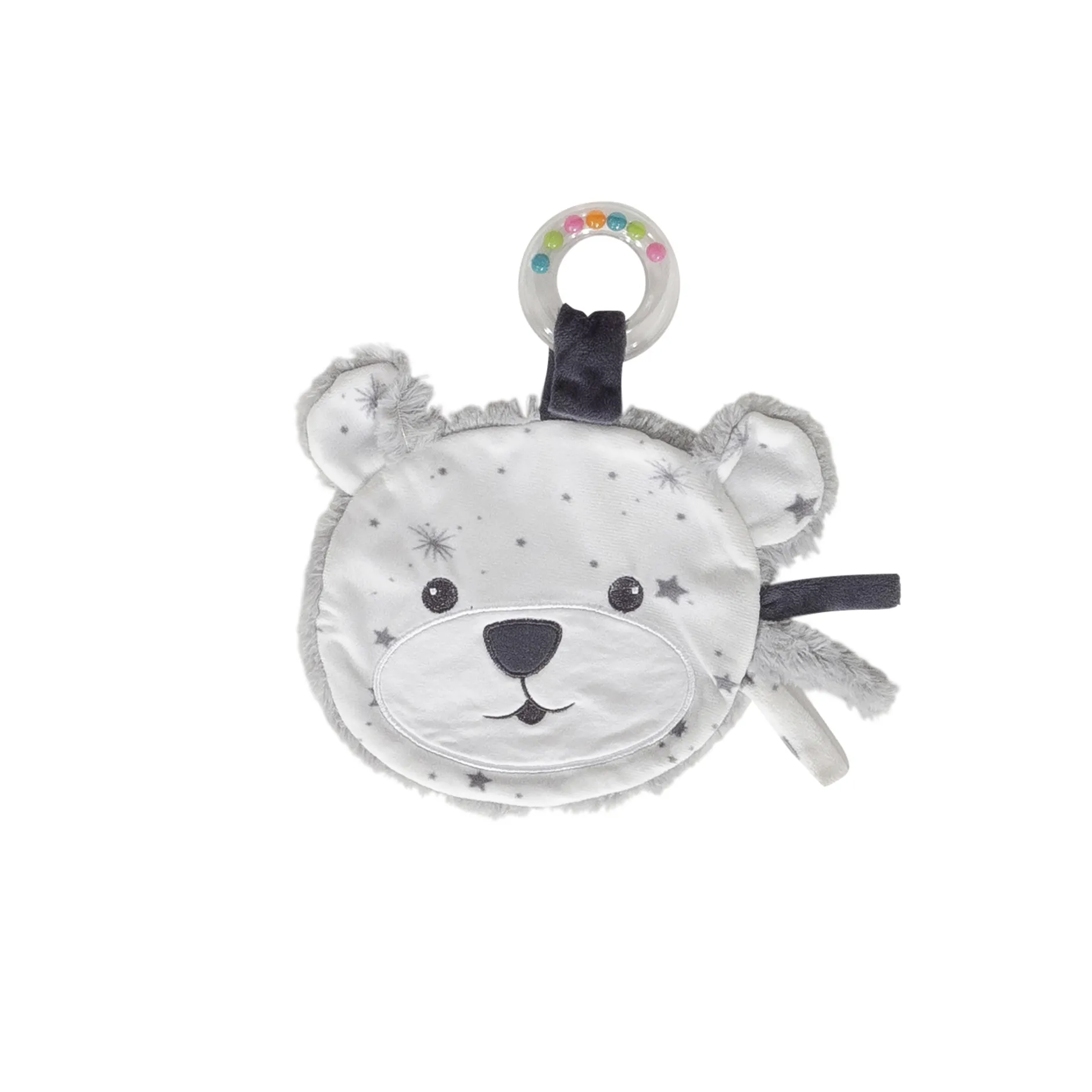 Doudous*Trois Kilos Sept Doudou plat Martin et ses copains de Blanc et gris