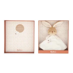 Doudous*Kaloo Doudou Rond Lapin 26 cm de Crème