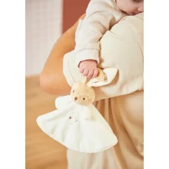 Doudous*Kaloo Doudou Rond Lapin 26 cm de Crème