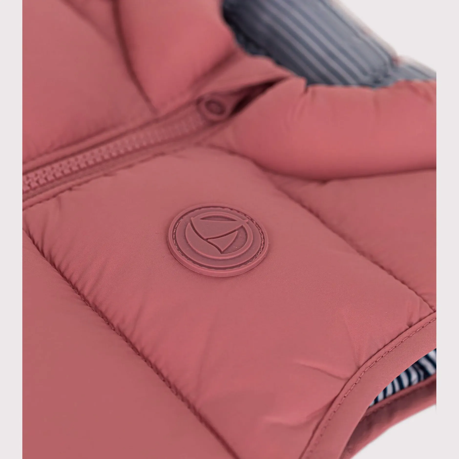Vestes, Manteaux, Pilotes*Petit Bateau Doudoune sans manches matelassée bébé de Rose rosewood
