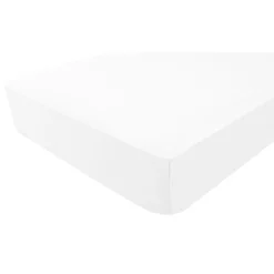 Draps Housses*Domiva Drap housse 2 en 1 lit parapluie 60 x 120 cm de Blanc