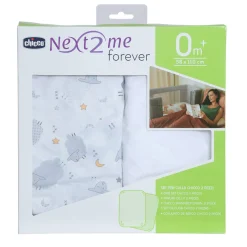 Draps Housses*Chicco Drap housse Next2Me Forever x2 de Grey Sheep