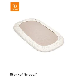 Draps Housses*Stokke® Draps-housses Snoozi™ 45 x 81 cm de Pissenlit beige/Crème vanille