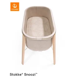 Draps Housses*Stokke® Draps-housses Snoozi™ 45 x 81 cm de Pissenlit beige/Crème vanille