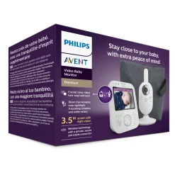 Babyphones*Philips AVENT Ecoute-bébé video 3,5 pouces SCD892/26 de
