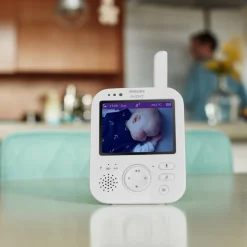 Babyphones*Philips AVENT Ecoute-bébé video 3,5 pouces SCD892/26 de