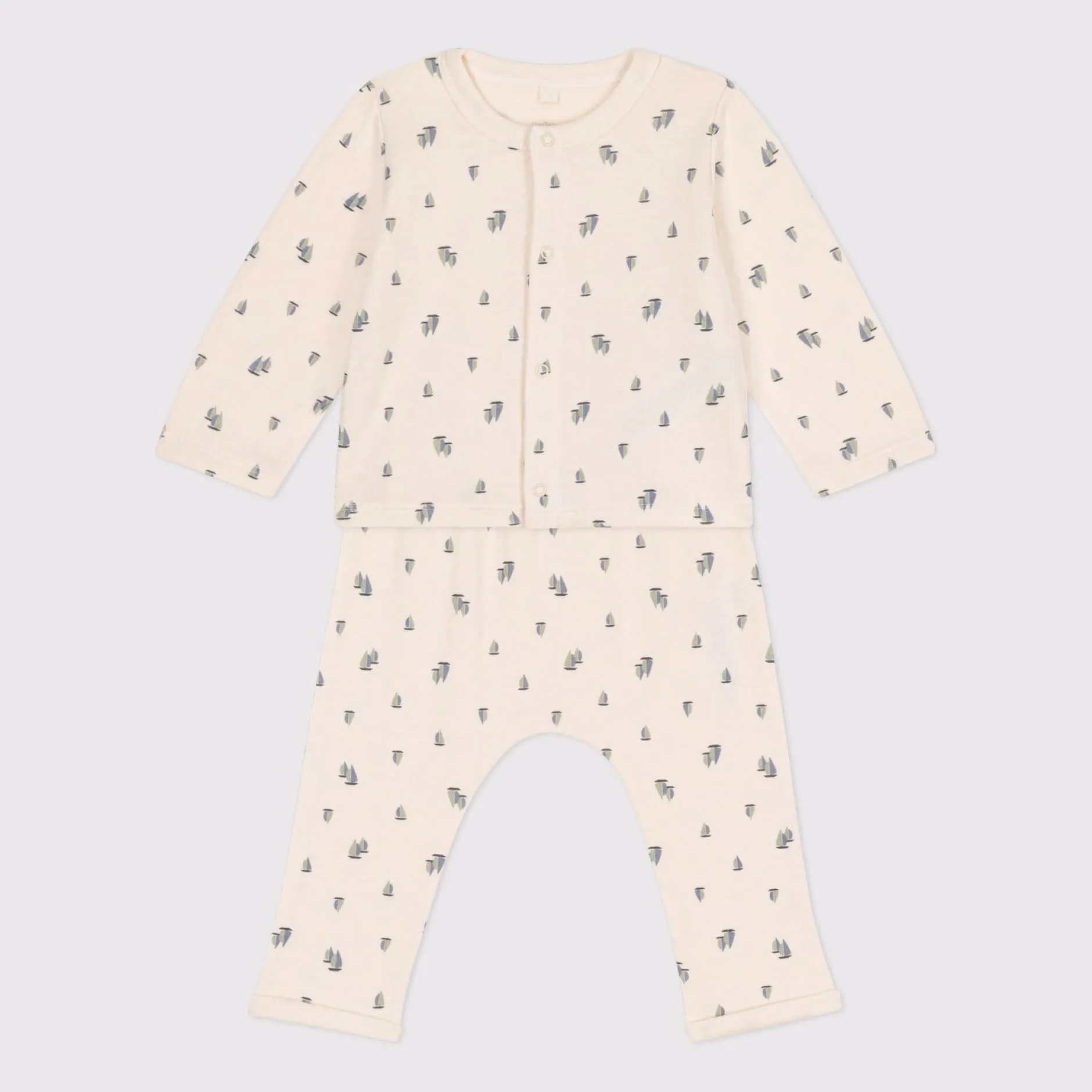 Pantalons, Shorts|Gilets, Pulls*Petit Bateau Ensemble 2 pièces en tubique 3 mois de Avalanche