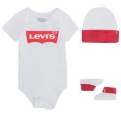 Bodies|Bodies*Levi's Kids Ensemble classique Batwing 0-6 mois de Blanc/Rouge
