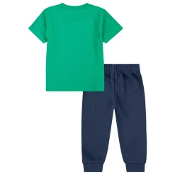 Chaussettes, Chaussons|T-Shirts, Polos, Chemises*Converse Ensemble t-shirt + jogging 36 mois de Vert / Navy