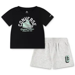 Pantalons, Shorts|T-Shirts, Polos, Chemises*Levi's Kids Ensemble t-shirt + short de Gris