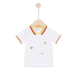 T-Shirts, Polos, Chemises*Marèse Escapade au Soleil Polo manches courtes de Blanc Fresh