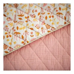 Edredons*Sauthon Baby Déco Esmée Couvre lit de Motif Floral