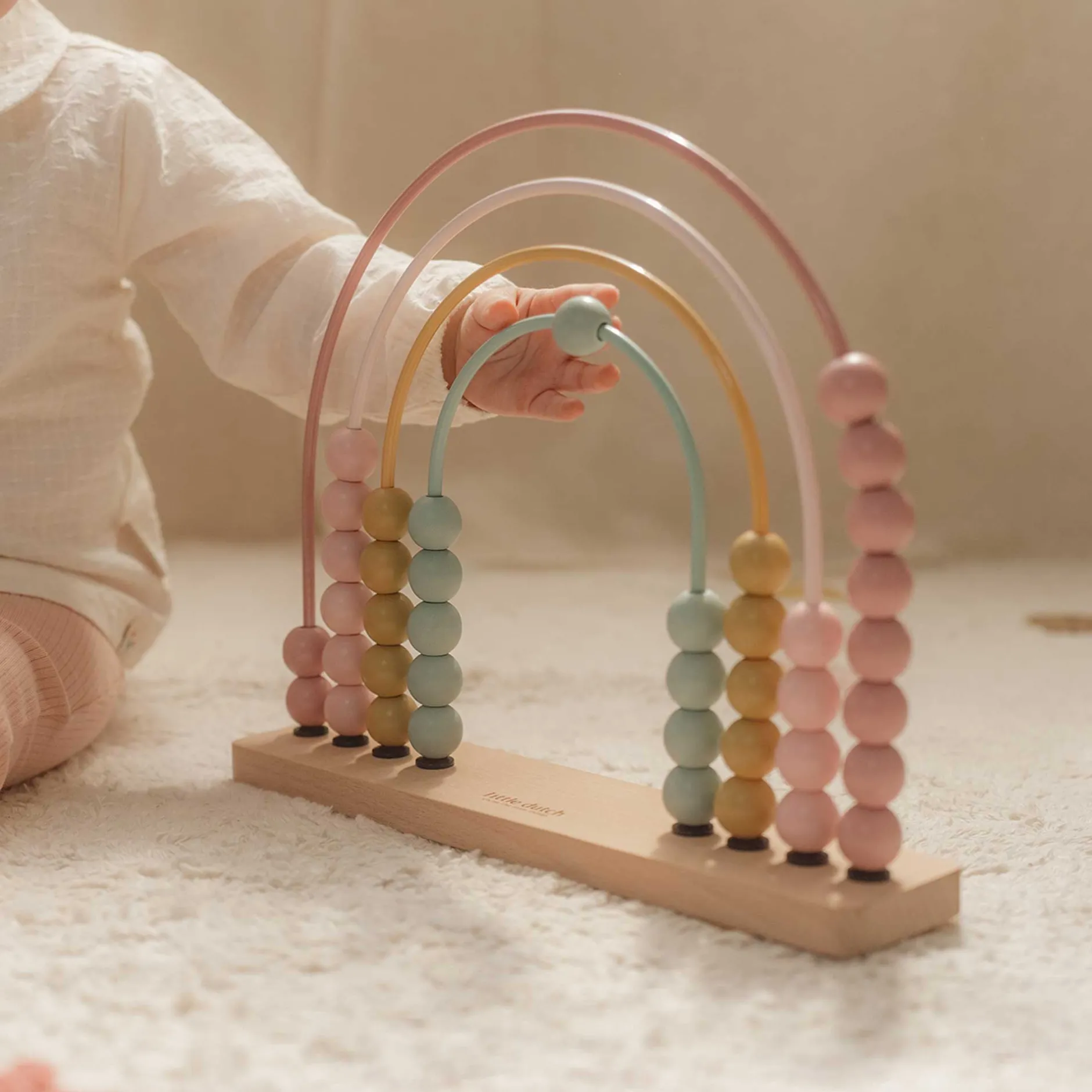 Jouets En Bois|Jouets D'Activités*Little Dutch Fairy Garden Boulier Arc-en-ciel de