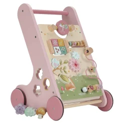 Porteurs|Jouets En Bois*Little Dutch Fairy Garden Chariot de marche de Rose
