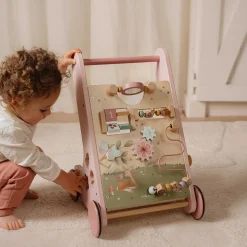 Porteurs|Jouets En Bois*Little Dutch Fairy Garden Chariot de marche de Rose