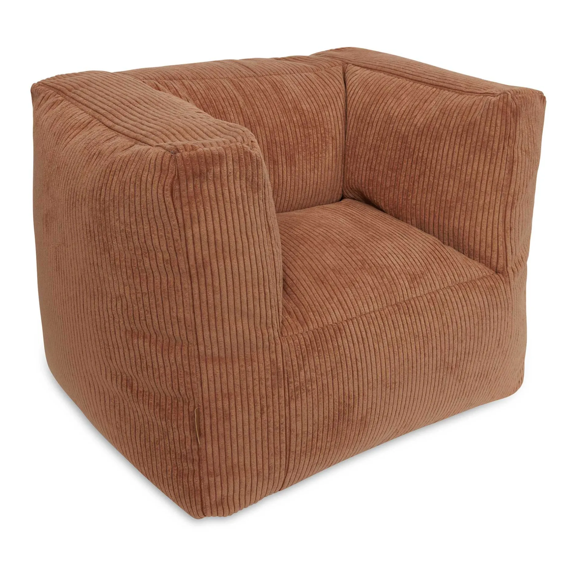Fauteuils*Jollein Fauteuil Pouf enfant de Corduroy Caramel