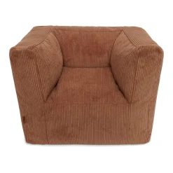 Fauteuils*Jollein Fauteuil Pouf enfant de Corduroy Caramel