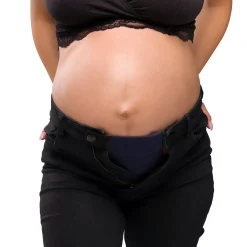 Lingerie|Vêtements*Carriwell Flexi-Belt extension de ceinture coton bio de Bleu marine