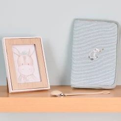 Protège-Carnet De Santé*Nattou Félix et Léo Protège Carnet de santé de Bleu Poussière