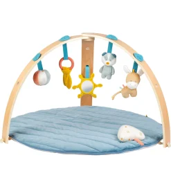 Tapis D'Éveil*Nattou Félix et Léo Tapis d'éveil avec Arches en bois de Bleu