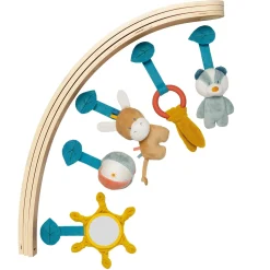 Tapis D'Éveil*Nattou Félix et Léo Tapis d'éveil avec Arches en bois de Bleu