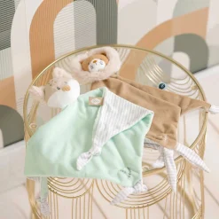 Doudous*Nattou Flo, Ernest & Oli Maxi Doudou de Lion Ernest Brun