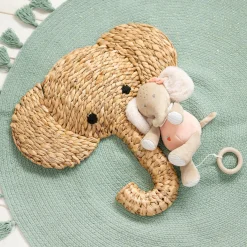 Peluches Musicales*Nattou Flo, Ernest & Oli Peluche Musicale de Éléphant Oli Rose