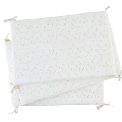 Tours De Lit*Nattou Flo, Ernest & Oli Tour de lit 180 cm de Blanc