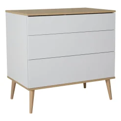 Commodes*Quax Flow commode 3 tiroirs de White & Oak