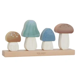 Jouets En Bois|Jeux De Formes*Little Dutch Forest Friends Champignons à empiler en bois de