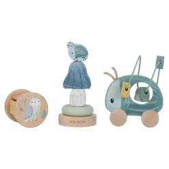 Jouets En Bois*Little Dutch Forest Friends Coffret 3 jeux éveil bois de