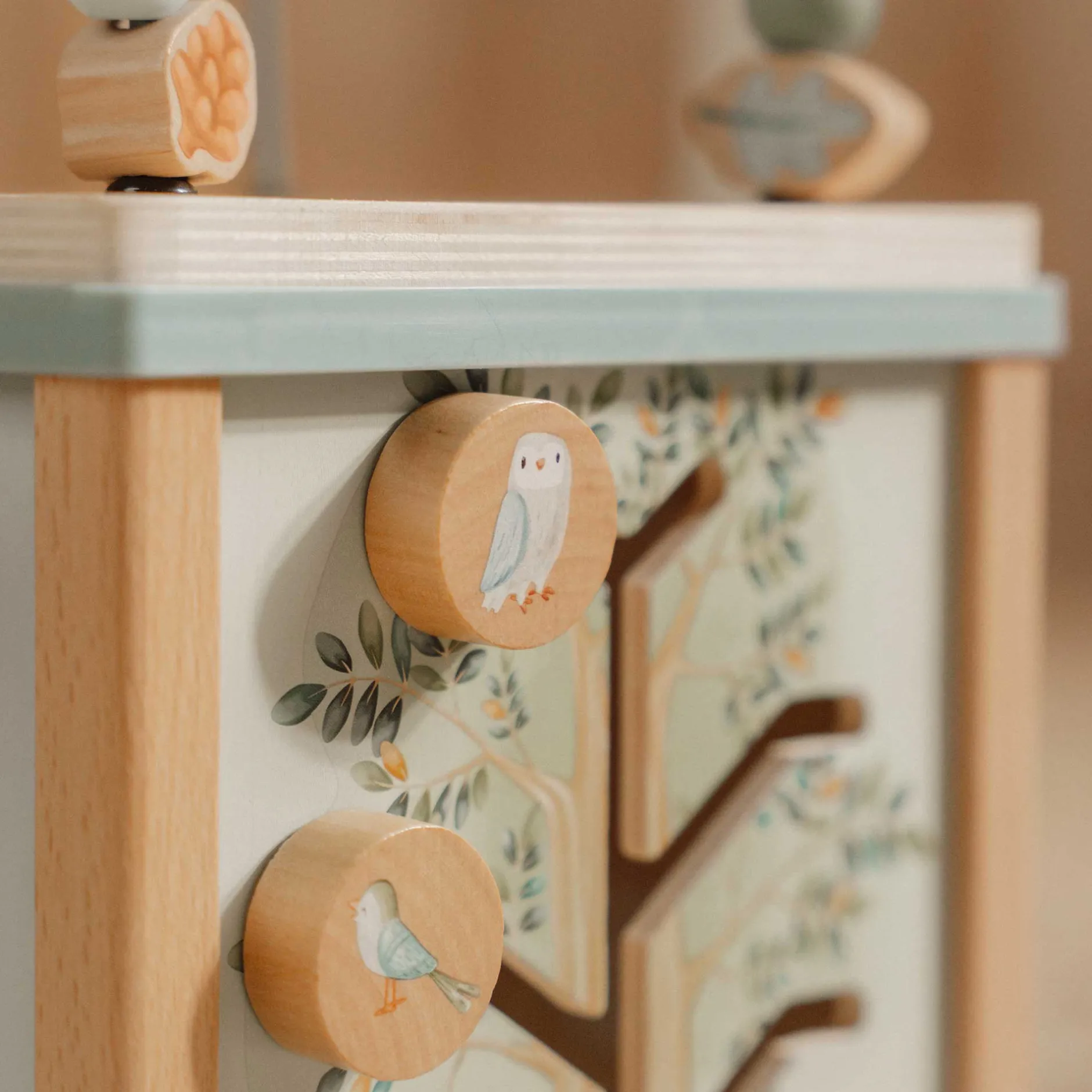 Jouets En Bois|Jouets D'Activités*Little Dutch Forest Friends Cube d'activités en bois de