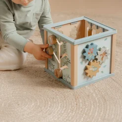 Jouets En Bois|Jouets D'Activités*Little Dutch Forest Friends Cube d'activités en bois de