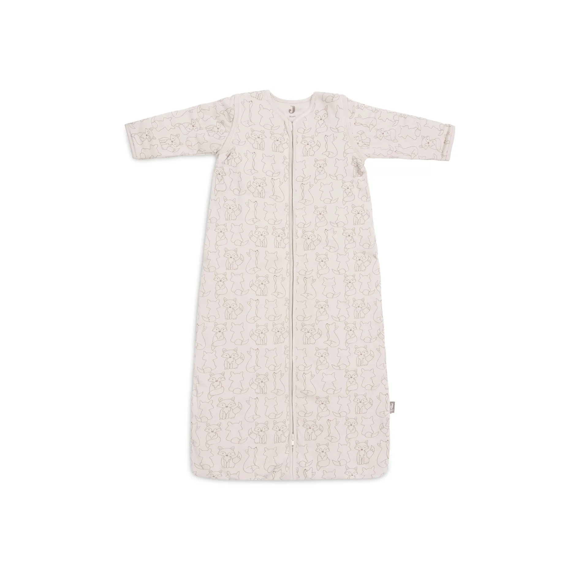 Gigoteuses & Nids D'Ange*Jollein Gigoteuse avec Manches Amovibles 70 cm de Fox - Nougat