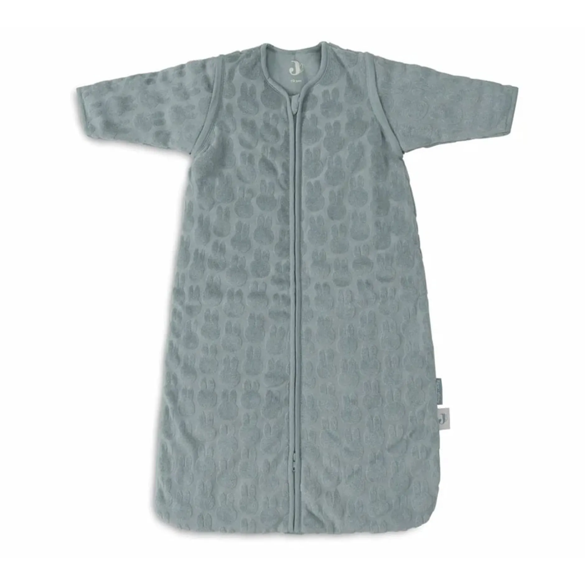 Gigoteuses & Nids D'Ange*Jollein Gigoteuse avec Manches Amovible Miffy Jacquard de Sea Green