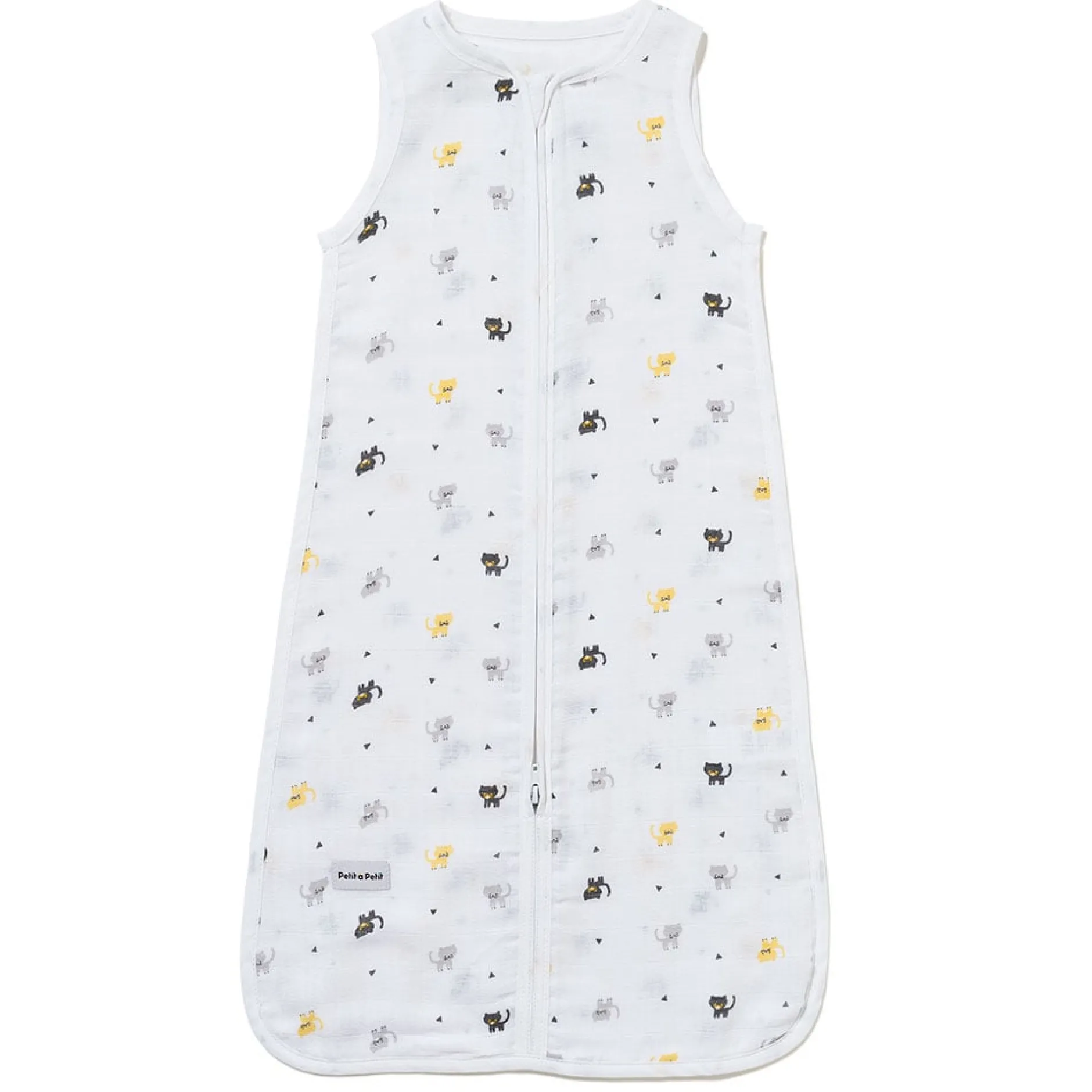 Gigoteuses & Nids D'Ange*Petit à petit Gigoteuse en mousseline de coton de Chat