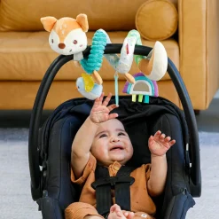 Peluches À Accrocher*Infantino GoGaGa Spirale d'activités de Biche