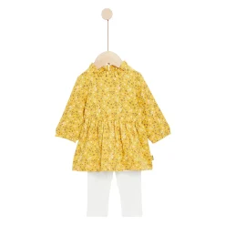 Pantalons, Shorts, Leggings|Robes, Jupes*P'tit bisou Golden Winter Ensemble 2 pièces de Print Clairière