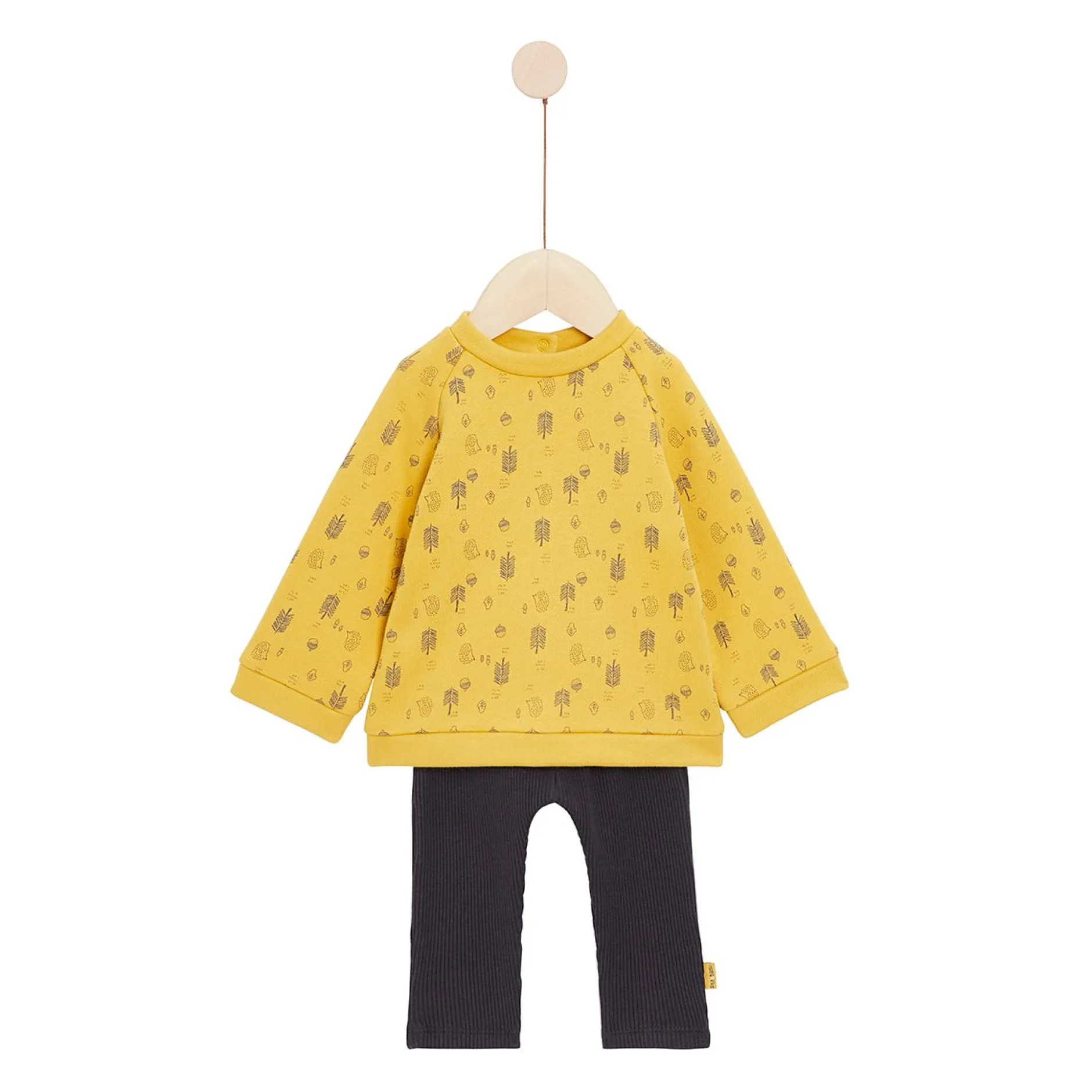 Pantalons, Shorts|Gilets, Pulls*P'tit bisou Golden Winter Ensemble 2 pièces de Print Forêt