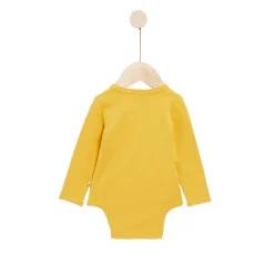Bodies*P'tit bisou Golden Winter Lot de 2 bodies manches longues de Yellow Epice