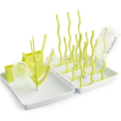 Égouttes Biberons*Formula Baby Égoutte biberons pliable de Vert