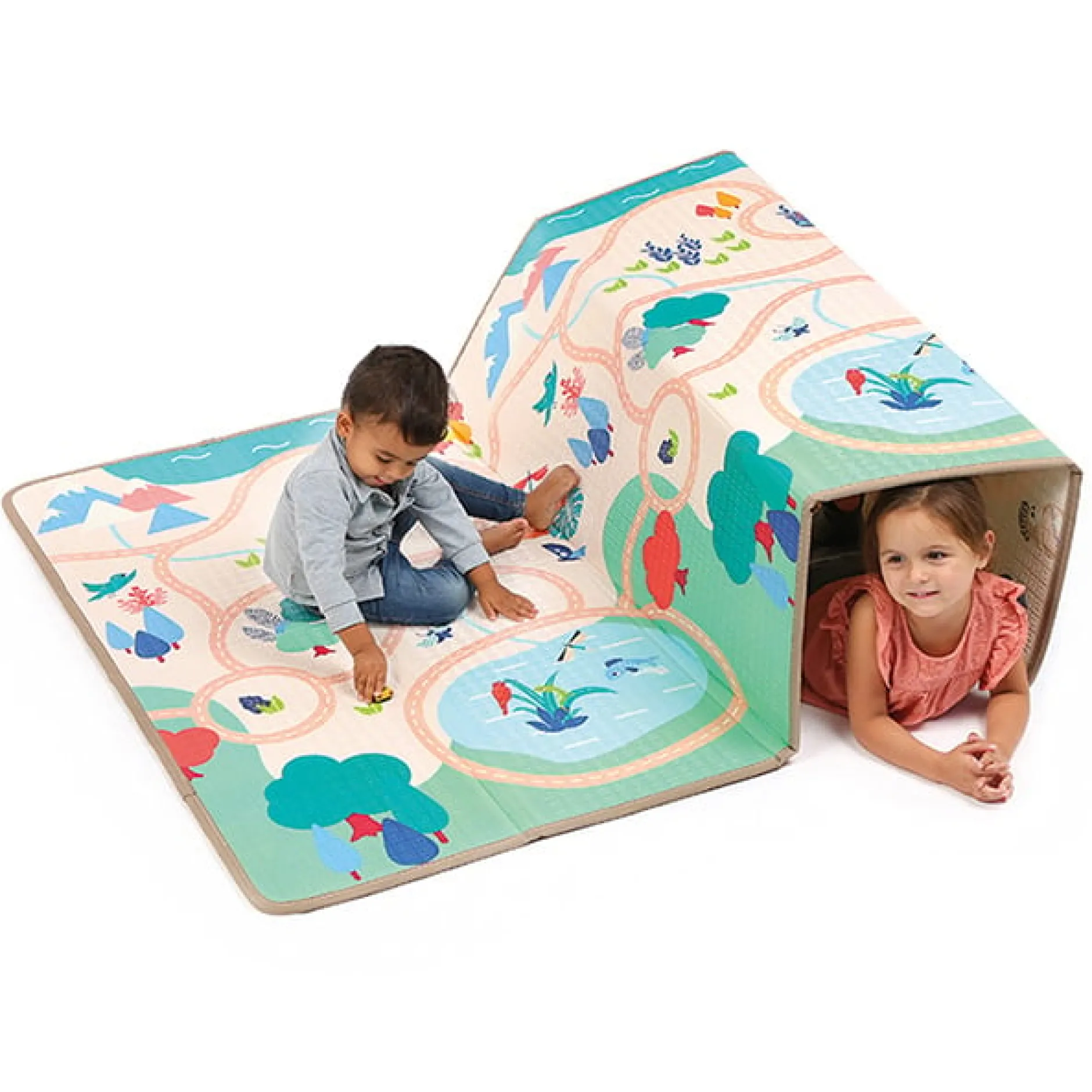 Tapis D'Éveil*Ludi Grand Tapis reversible de