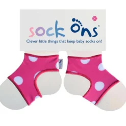 Chaussettes, Chaussons|Chaussettes, Collants, Chaussons*Sock Ons Guêtres Magiques 0-6 mois de Pois Rose