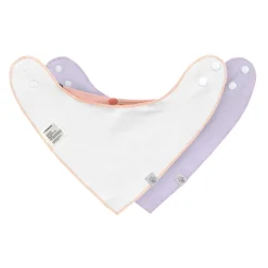 Bavoirs*Lässig Happy Fruits Lot de 2 bandanas col bénitier de Cerise