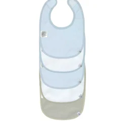 Bavoirs*Lässig Happy Fruits Lot de 5 bavoirs imperméables 3-18 mois de Citron