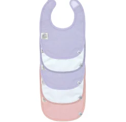 Bavoirs*Lässig Happy Fruits Lot de 5 bavoirs imperméables 3-18 mois de Cerise