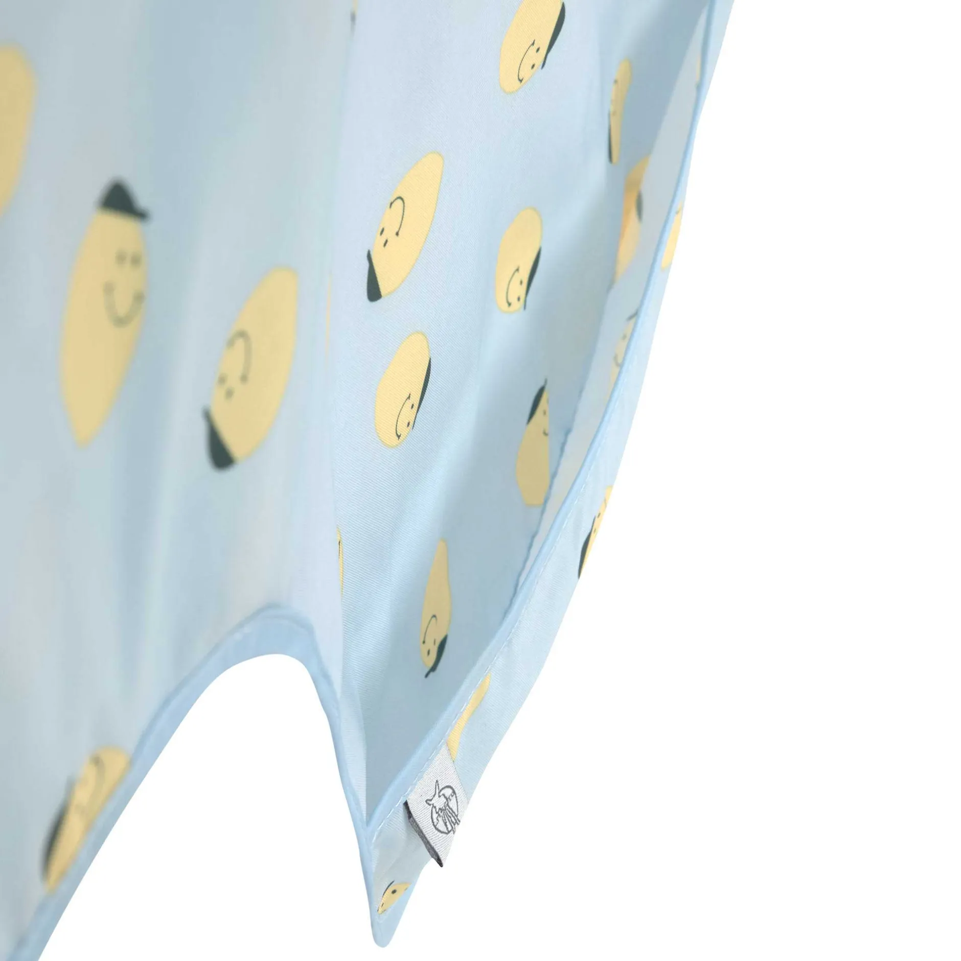 Bavoirs*Lässig Happy Fruits Lot de 2 bavoirs à manches longues avec poche 6-24 mois de Citron