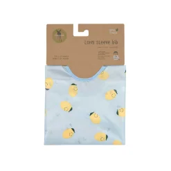 Bavoirs*Lässig Happy Fruits Lot de 2 bavoirs à manches longues avec poche 6-24 mois de Citron